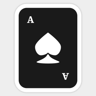 Ace of Spades Sticker